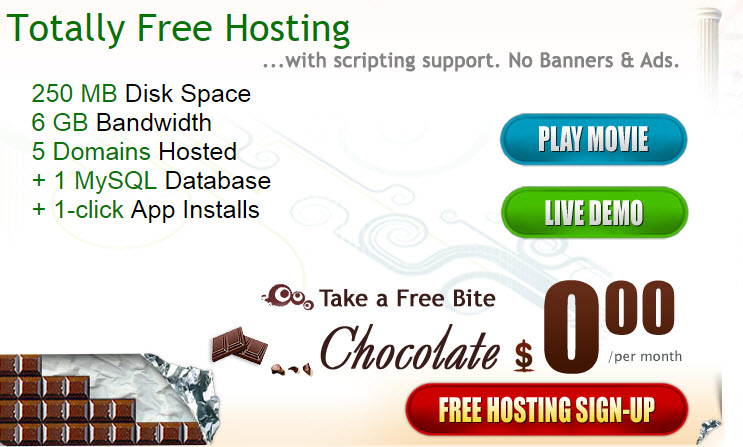 7 hosting free tốt nhất